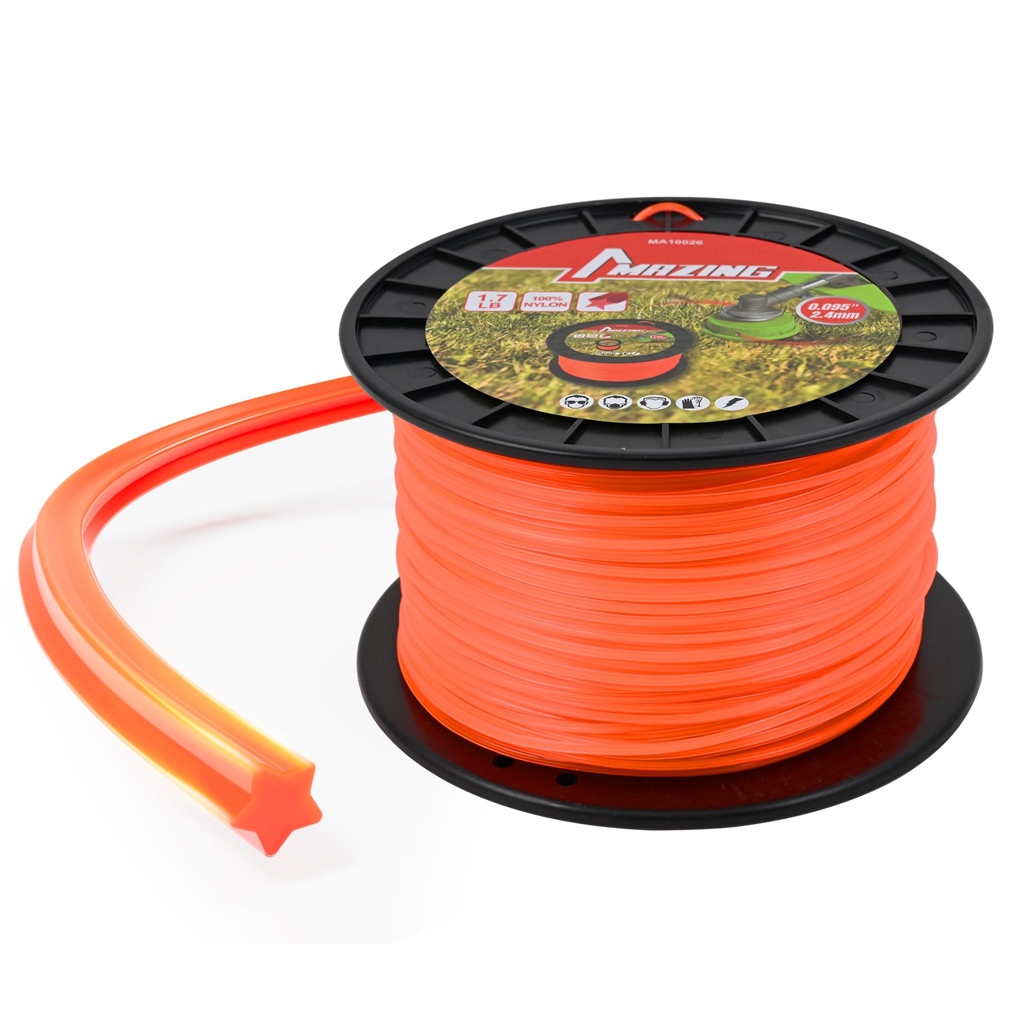 ●LENNYRAY Amazon.com : MAZING String Trimmer Line, 0.095 Inch-2.4mm
